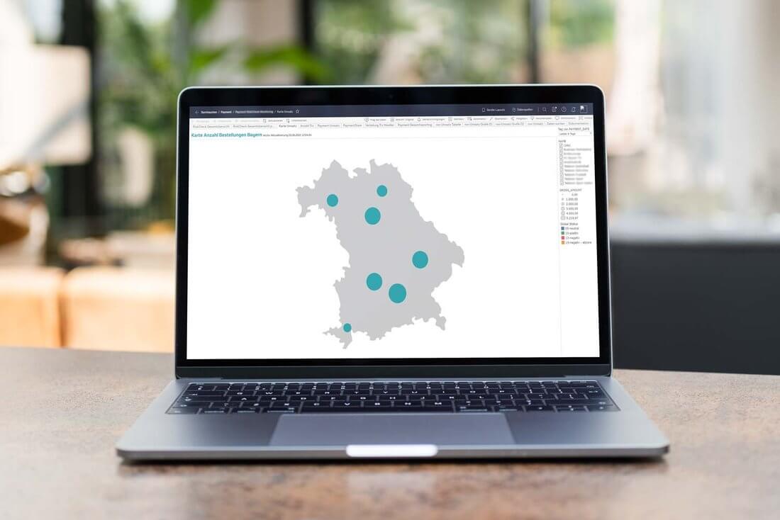 Die Karte ist nicht immer das beste Mittel zur Darstellung von Daten in Tableau